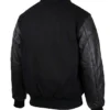 USC Trojans Men's Black SC Interlock Letterman Jacket