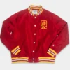 USC Vintage Trojans Script and Logo Vintage Bomber Jacket