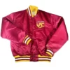 USC Vintage Trojans Script and Logo Vintage Bomber Jacket Style 2