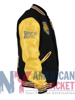 University Southern Black And Gold Varsity Jacket