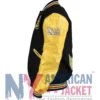 University Southern Varsity Black And Gold Jacket