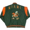 Vintage 1990s Miami Hurricanes Varsity Jacket