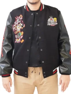 Vintage Looney Tunes Varsity Jacket