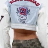 WWE Nia Jax Cropped Denim Jacket