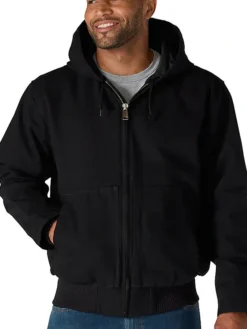 Washed Duck Black Active Jacket