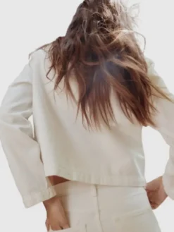 Women M&s Collarless Jacket