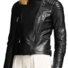 Women’s Black Motorcycle Jacket