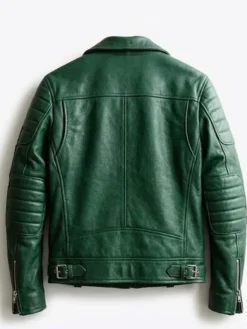 cactus leather jacket Back