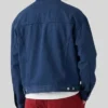 2026 Levi’s England Football Type Iii Blue Denim Trucker Jacket for Men and Women