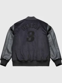 76ers Allen Iverson x Mitchell & Ness Varsity Jacket