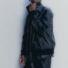 Adidas A-Type Leather Track Jacket