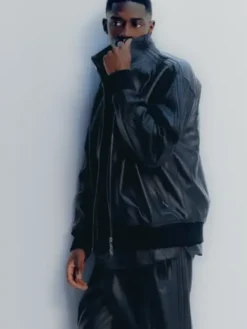 Adidas A-Type Leather Track Jacket