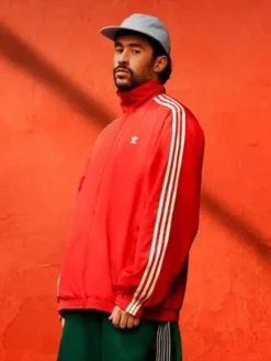 Adidas Bad Bunny Para Red Firebird Track Jacket