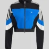 Adidas Cropped Blocking Blue Jacket