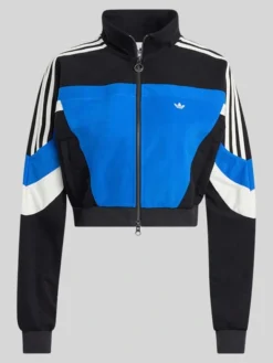 Adidas Cropped Blocking Blue Jacket