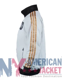 Adidas Men's LAFC Originals Tan 2024 Anthem Full-Zip Jacket