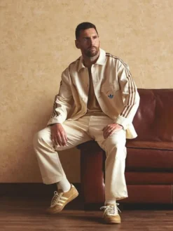 Adidas Messi Cream Track Jacket