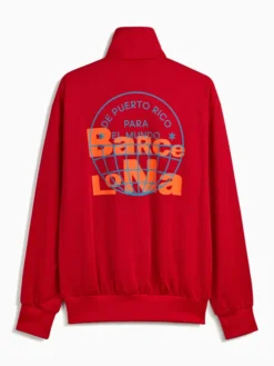 Adidas Originals x Bad Bunny Barcelona Red Jacket