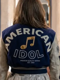 Alternative view of Carrie Underwood American Idol 2026 Varsity Jacket