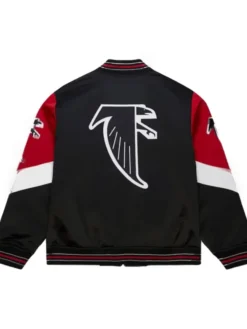 Alternative view of Atlanta Falcons Throwback Vintage Satin Jacket
