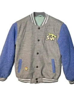 Baby Yoda Star Wars The Force Varsity Jacket