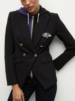 Baltimore Ravens Dickey Black Blazer