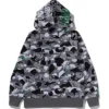 Bape x Hidden Sta Camo Full-Zip Tiger Hoodie