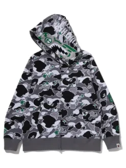 Bape x Hidden Sta Camo Tiger Full-Zip Hoodie