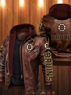 Boston-Bruins-NHL-Team-Full-Zip-Up-Leather-Jacket-For-Men-And-Women.webp