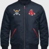 Boston Red Sox x One Piece Bomber Jacket