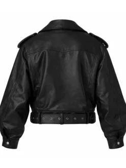 Brie Larson F1 Grand Prix 2026 Biker Jacket