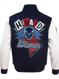 Alternative view of Howard University Homecoming Varsity Jacket