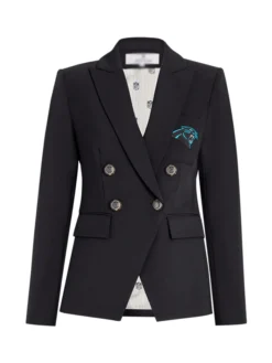 Alternative view of Carolina Panthers Dickey Black Blazer