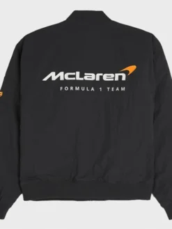 Alternative view of Mclaren Racing Black Varsity Jacket