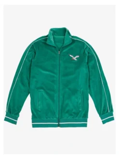 Buy-Now-Philadelphia-Eagles-Velour-Green-Tracksuit-For-Men-And-Women