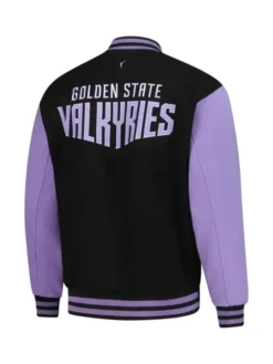 Alternative view of Golden State Valkyries Letterman Varsity Jacket