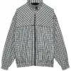 Caitlin Clark Chambray Checked Jacket