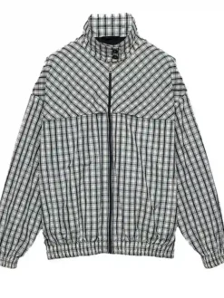 Caitlin Clark Chambray Checked Jacket