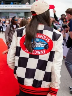 Caitlin Clark Indy 500 Bomber Jacket