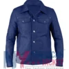 Calvin Klein Jungkook Denim Trucker Blue Jacket