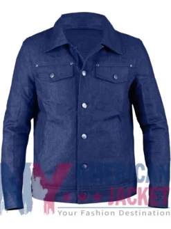 Calvin Klein Jungkook Denim Trucker Blue Jacket