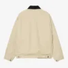 Carhartt OG Detroit Cotton Jacket Beige Back