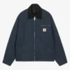 Carhartt OG Detroit Cotton Jacket Navy Front