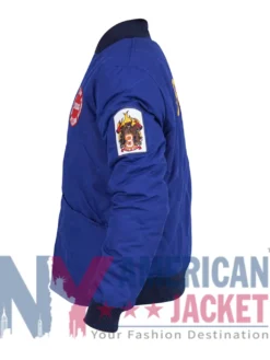 Chicago P.D. Kelly Severide Quilted Blue Jacket