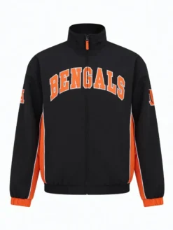 Cincinnati Bengals Full Zip Track Jacket