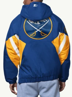 Alternative view of Buffalo Sabres Classic Breakaway Half-Zip Pullover Jacket