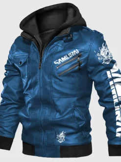 Cyberpunk 2077 Samurai Blue Jacket
