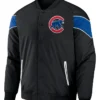 Darius Rucker Chicago Cubs Black Baseball Raglan Jacket