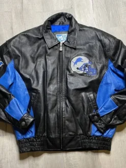 Detroit-Lions-Black-Leather-Jacket.webp