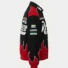 Lightning McQueen inspired Cars racing jacket with iconic flame graphics and sporty styling
